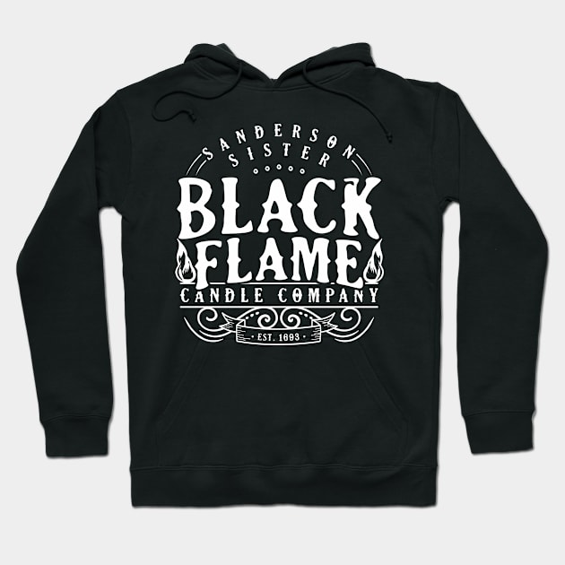 Black Flame Candle Company, Halloween T-Shirt Hoodie by SisterSVG